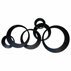 New ❤️ Stratton Home Decor Metallic Rings Wall Decor 🔔 -Cheap wall decor Store 0061486802476e26 8461 w800 h800 b1 p0