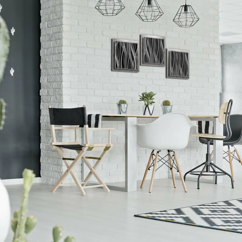 Coupon 🌟 Modern Crowd Pewter Essence, Minimalist Metal Wall Decor, Industrial Style 🌟 4 Coupon 🌟 Modern Crowd Pewter Essence, Minimalist Metal Wall Decor, Industrial Style 🌟 - Image 2