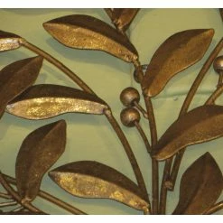 Best reviews of 🥰 Dr. Livingstone I Presume Large Gold Olive Branch Wall Iron, Iron Metal Plaque Leaf Tree Art 👍 -Cheap wall decor Store 08c10b5207c8a456 3113 w800 h800 b0 p0
