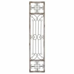 Promo 🔔 Brimfield & May Traditional Gray Wood Wall Decor 63327 😉