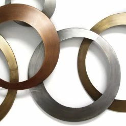 Best Pirce 🧨 Stratton Home D�cor Stratton Home Decor Multi Metallic Rings Wall Decor 🥰 -Cheap wall decor Store 09d1e85e0d38a6d9 7819 w800 h800 b0 p0
