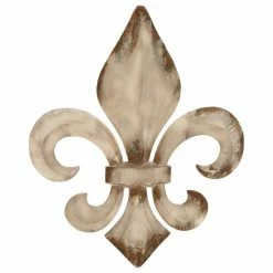 New 🎁 Brimfield & May Vintage White Metal Wall Decor 52789 🔔