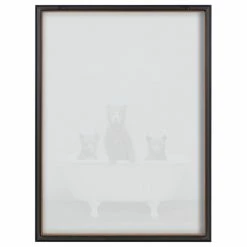Promo 🔔 Uniek Blake Three Little Bears Printed Glass By Amy Peterson Art Studio, Gray 18x24 🧨 -Cheap wall decor Store 1611183e0fb58128 1247 w800 h800 b1 p0