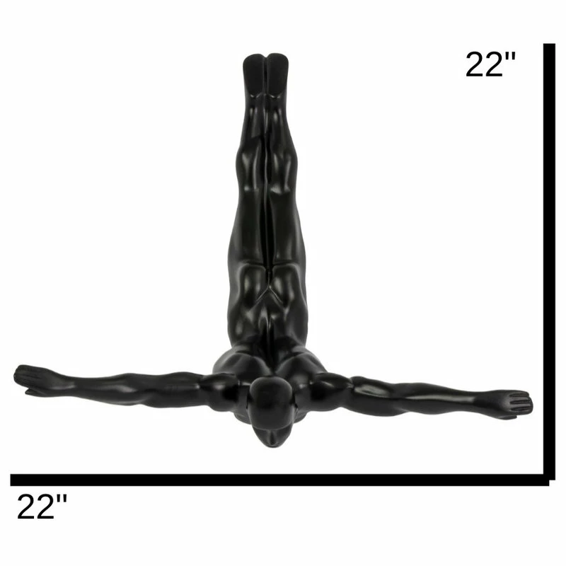 Brand new π Finesse Decor Wall Diver Sculpture, Large, Black π₯ 6 Brand new π Finesse Decor Wall Diver Sculpture, Large, Black π₯ - Image 4