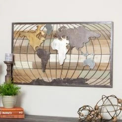 Best reviews of 🥰 Aspire Home Accents, Inc. Marco World Map Wall Decor 😉