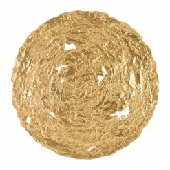 Coupon 🎉 Phillips Collection Molten Disc Wall Art, Gold Leaf, Medium ✔️
