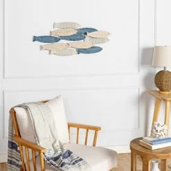 Wholesale 😉 Stratton Home Decor Stratton Home Coastal Wall Decor With Grey And White And Blue Finish S16079 🧨 -Cheap wall decor Store 28d1467202e14cfc 6892 w800 h800 b0 p0