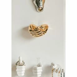 Best deal 🔥 Interior Illusions Plus White Flower Vase Grip Hand, 7" Long ❤️ -Cheap wall decor Store 2a51a4b70358907e 7185 w800 h800 b0 p0