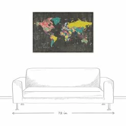 Wholesale โ DDCG Colorful World Map Canvas Wall Art, 48"x32", Unframed ๐ฏ 8 Wholesale โ DDCG Colorful World Map Canvas Wall Art, 48"x32", Unframed ๐ฏ -Cheap wall decor Store 2a51b186094990b8 8582 w800 h800 b1 p0