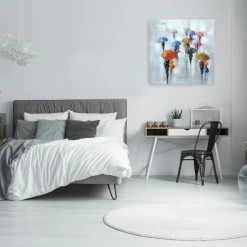 Deals ⭐ Bayland Collection "Rainy Days In The City II " Oil Painting Prints On Wrapped Canvas Wall Art 😉 -Cheap wall decor Store 2ca15d3a008a3d65 8676 w800 h800 b0 p0