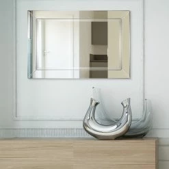 Cheapest 🔔 Empire Art Direct Antique Beveled Rectangle Wall Mirror, 1" Beveled Center, Wood Frame, 30"x20" 🛒 -Cheap wall decor Store 2cf18d780e7af556 5978 w800 h800 b0 p0