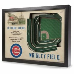 Top 10 ๐ StadiumView Products MLB Chicago Cubs 25 Layer Stadiumviews 3D Wall Art โ