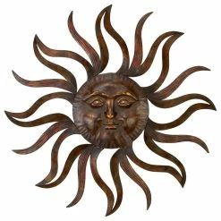 Budget 😉 Brimfield & May Rustic Brass Metal Wall Decor 97918 👏