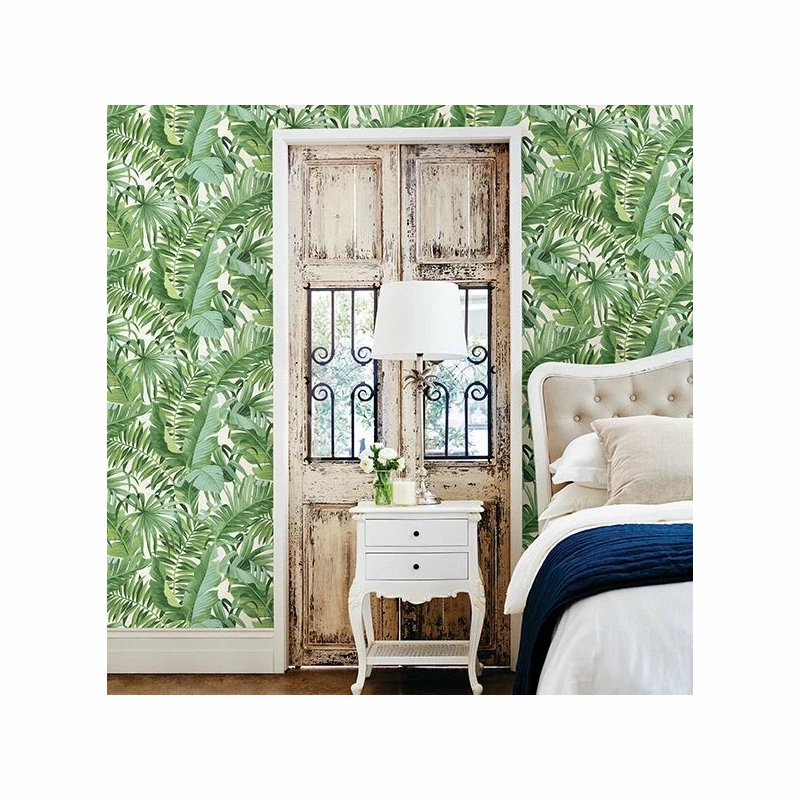 Best Pirce 🎁 Brewster Home Fashions A-Street Prints 2744-24136 Alfresco Green Palm Leaf Wallpaper 😀 4 Best Pirce 🎁 Brewster Home Fashions A-Street Prints 2744-24136 Alfresco Green Palm Leaf Wallpaper 😀 - Image 2