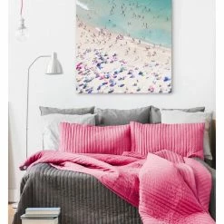 Hot Sale 🔥 Marmont Hill "Beach Love II" Print On Wrapped Canvas By Ingrid Beddoes 🔔 -Cheap wall decor Store 33c154e6081a5cb8 2693 w800 h800 b0 p0