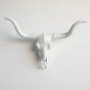 Discount ⭐ Near And Deer Large Faux Skull Texas Longhorn, White 💯 -Cheap wall decor Store 37b19f4500667efb 7205 w800 h800 b0 p0