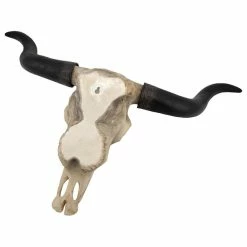 Best Sale 🎁 Zeckos Huge Long Horn Cow Skull Wall Hanging Longhorn Steer 🤩 -Cheap wall decor Store 3e3192df07922028 4899 w800 h800 b1 p0