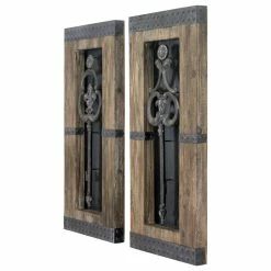 New 🛒 Aspire Home Accents, Inc. Antique Key Wood Wall Decor Set Of 2 😉 -Cheap wall decor Store 42a1234102acccf9 9571 w800 h800 b1 p0