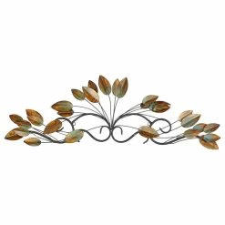 Promo 💯 Brimfield & May Traditional Brown Metal Wall Decor 63370 ✨