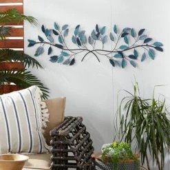 Budget 😍 Brimfield & May Traditional Blue Metal Wall Decor 95457 🤩 -Cheap wall decor Store 42f1acf60f88d2bc 6892 w800 h800 b0 p0