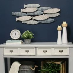 Wholesale 😉 Stratton Home Decor Stratton Home Coastal Wall Decor With Grey And White And Blue Finish S16079 🧨 -Cheap wall decor Store 45c1295002e14d00 6892 w800 h800 b0 p0