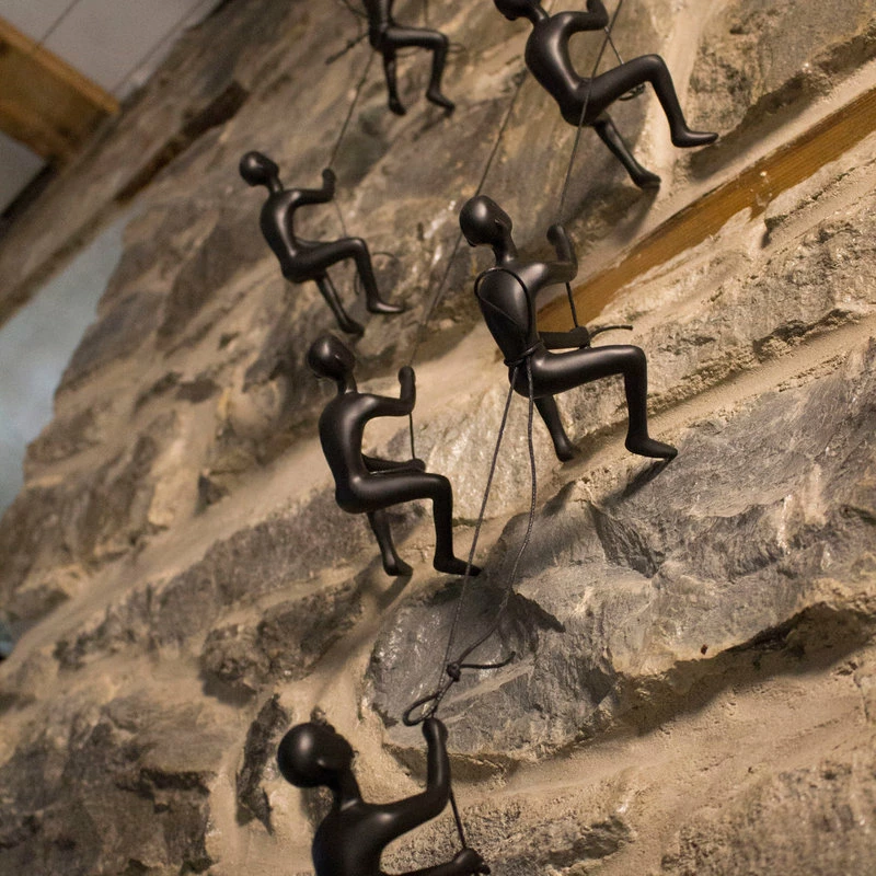 Best Pirce ๐ CLIMBING MAN WALL ART Climbing Man, Black, 5 Pack ๐ 8 Best Pirce ๐ CLIMBING MAN WALL ART Climbing Man, Black, 5 Pack ๐ - Image 6