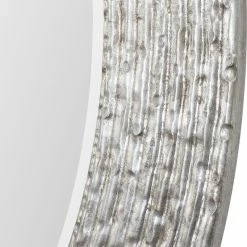 Budget 🎁 Uttermost Elegant Silver Ribbed Organic Style Wall Mirror, Oval Twig Reeded Vanity Modern 👍 -Cheap wall decor Store 47f194450a14310f 9699 w800 h800 b0 p0