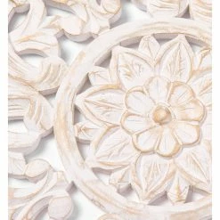 Wholesale ✨ Best Home Fashion Round Decorative Whitewashed Carved Wood Wall Panel 🎁 -Cheap wall decor Store 4a7122b50ca4b57d 2762 w800 h800 b0 p0