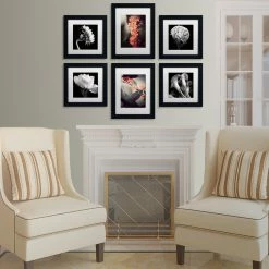 Buy 👏 Trademark Fine Art Floral Gallery Wall Collection' Multi-Panel Matted Framed Canvas Art Set 🌟 -Cheap wall decor Store 4c21193605b8e334 3677 w800 h800 b0 p0