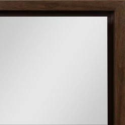 Best deal 👍 Uniek Evans Framed Full Body Wall Panel Mirror, Walnut Brown 🧨 -Cheap wall decor Store 4e7169220b48e0ab 4155 w800 h800 b0 p0