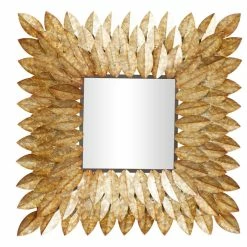 Top 10 ✨ Brimfield & May Rustic Brown Metal Wall Mirror 48510 🧨