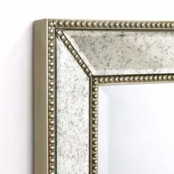 Best Sale ⌛ Empire Art Direct Champagne Beveled Antique Wall Mirror 1" Beveled Center, Wood Frame 36"x24" 🔔 -Cheap wall decor Store 58915a09016fe42f 7522 w800 h800 b0 p0