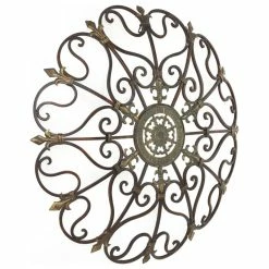 Discount 😀 Brimfield & May Antique Style Metal 3D Wall Decor W/ Fleur De Lis Designs 🧨 -Cheap wall decor Store 58b122ff0d81352f 6793 w800 h800 b1 p0