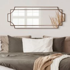 Wholesale ❤️ Uniek Minuette Decorative Framed Wall Mirror, Bronze 16x42 🧨 -Cheap wall decor Store 58f136f601fd87f3 6221 w800 h800 b0 p0