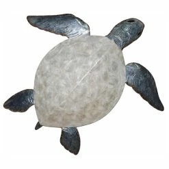 Hot Sale ❤️ Eangee Sea Turtle Wall Decor Pewter With Pearl Shell 🎁