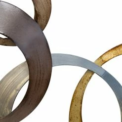 New ❤️ Stratton Home Decor Metallic Rings Wall Decor 🔔 -Cheap wall decor Store 61a12b6f02476e1f 8461 w800 h800 b0 p0