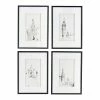 Outlet 🔥 A&B Home Architecture Wall Art Black White Print Set Of 4 🎁 -Cheap wall decor Store 622131850e5800fd 9323 w800 h800 b1 p0