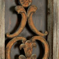 Best Pirce ✨ Brimfield & May Set Of 2 Brown Metal Rustic Wall Decor 68402 🧨 -Cheap wall decor Store 62215d4101b23b4f 1651 w800 h800 b0 p0