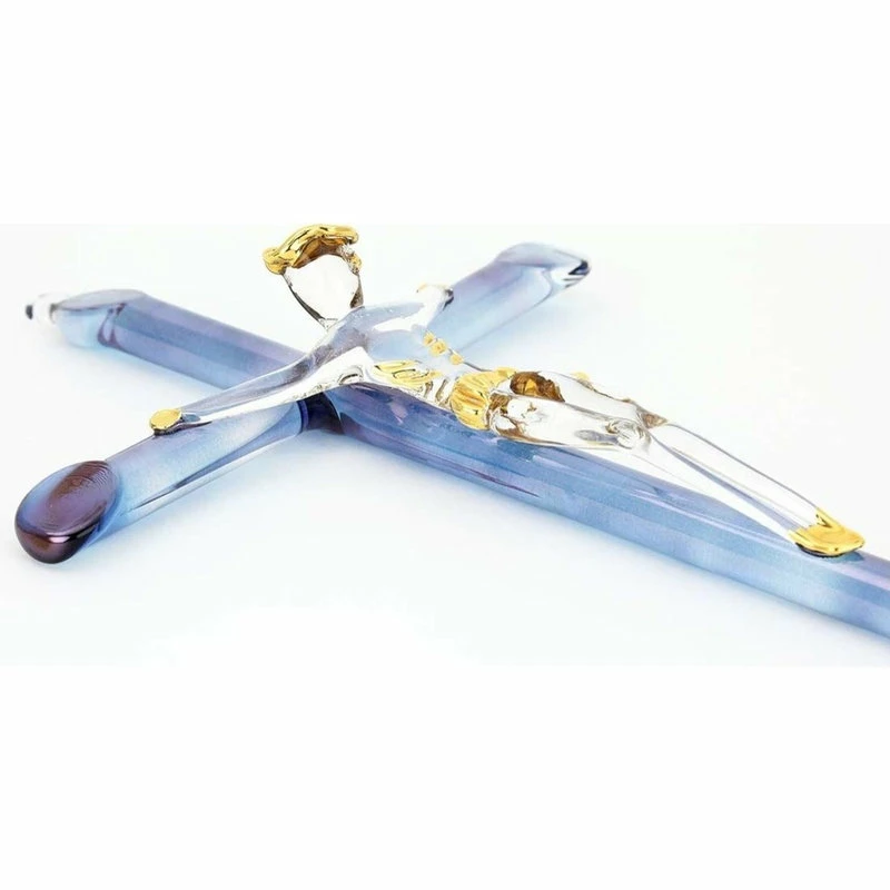 Brand new π GlassOfVenice Murano Glass Wall Crucifix π 7 Brand new π GlassOfVenice Murano Glass Wall Crucifix π - Image 5