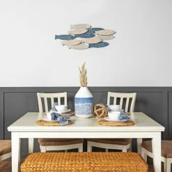 Wholesale 😉 Stratton Home Decor Stratton Home Coastal Wall Decor With Grey And White And Blue Finish S16079 🧨 -Cheap wall decor Store 64c1c4ff02e14d00 6892 w800 h800 b0 p0