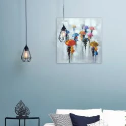 Deals ⭐ Bayland Collection "Rainy Days In The City II " Oil Painting Prints On Wrapped Canvas Wall Art 😉 -Cheap wall decor Store 6541d7c6008a3e28 8676 w800 h800 b0 p0