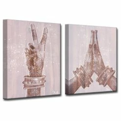Best Sale ✨ Ready2hangart, Inc. 'Peace And Namaste' Inspirational 2 Piece Canvas Art By Olivia Rose 🔔 -Cheap wall decor Store 65a12fb709930ad9 8798 w800 h800 b1 p0