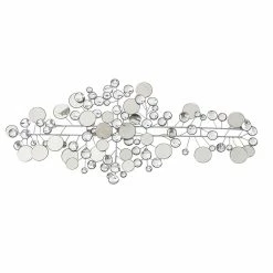 Promo 🛒 Whole House Worlds Modernist Abstract Floating Diamonds And Mirror Wall Art 💯