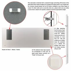 Outlet 🤩 Empire Art Direct Blue Wave Wall Art Frameless Tempered Glass Contemporary Artwork 24" X 63" 🌟 -Cheap wall decor Store 66e155bf0e8ecf0f 5329 w800 h800 b1 p0