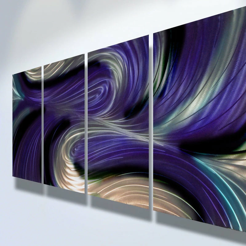 Discount ๐ Miles Shay Metal Art Metal Wall Art Decor Abstract Contemporary Modern Sculpture- Echo Purple โค๏ธ 5 Discount ๐ Miles Shay Metal Art Metal Wall Art Decor Abstract Contemporary Modern Sculpture- Echo Purple โค๏ธ - Image 3