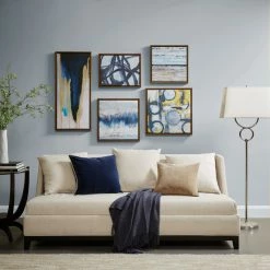 Cheap 🎁 Olliix Madison Park Blue Bliss Gallery Art, 5-Piece Set 🤩 -Cheap wall decor Store 6ab1bed9005986c2 1725 w800 h800 b0 p0