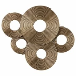 Outlet 🔔 Uttermost Ahmet Gold Rings Wall Decor ✨