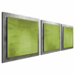 Best reviews of ✨ Modern Crowd Green Essence, Contemporary Green And Silver Wall Art, Giclee On Metal 🎁 -Cheap wall decor Store 6c71df120b901bf0 1851 w800 h800 b1 p0
