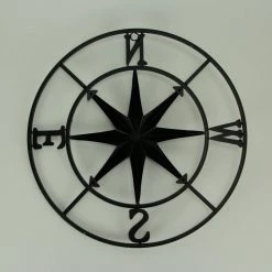 Cheapest 🧨 PD Home & Garden Distressed Metal Compass Rose Indoor/Outdoor Wall Hanging - Black 😀 -Cheap wall decor Store 7151ec820ce3461c 9756 w800 h800 b0 p0