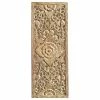 Cheap 🎁 Asiana Home Decor Large Lotus Floral Wood Carved Wall Panel, Tropical, 13.5"x35.5", White Wash 👍 -Cheap wall decor Store 72a130df0ab01079 1286 w800 h800 b1 p0